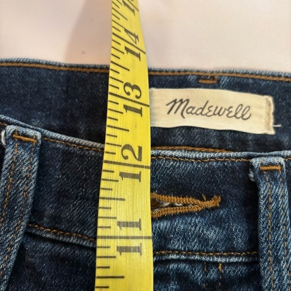 MADEWELL Y2K 90s 2000s Dark Wash Denim The Mom Jean High Rise Denim 29 - Picture 10 of 12